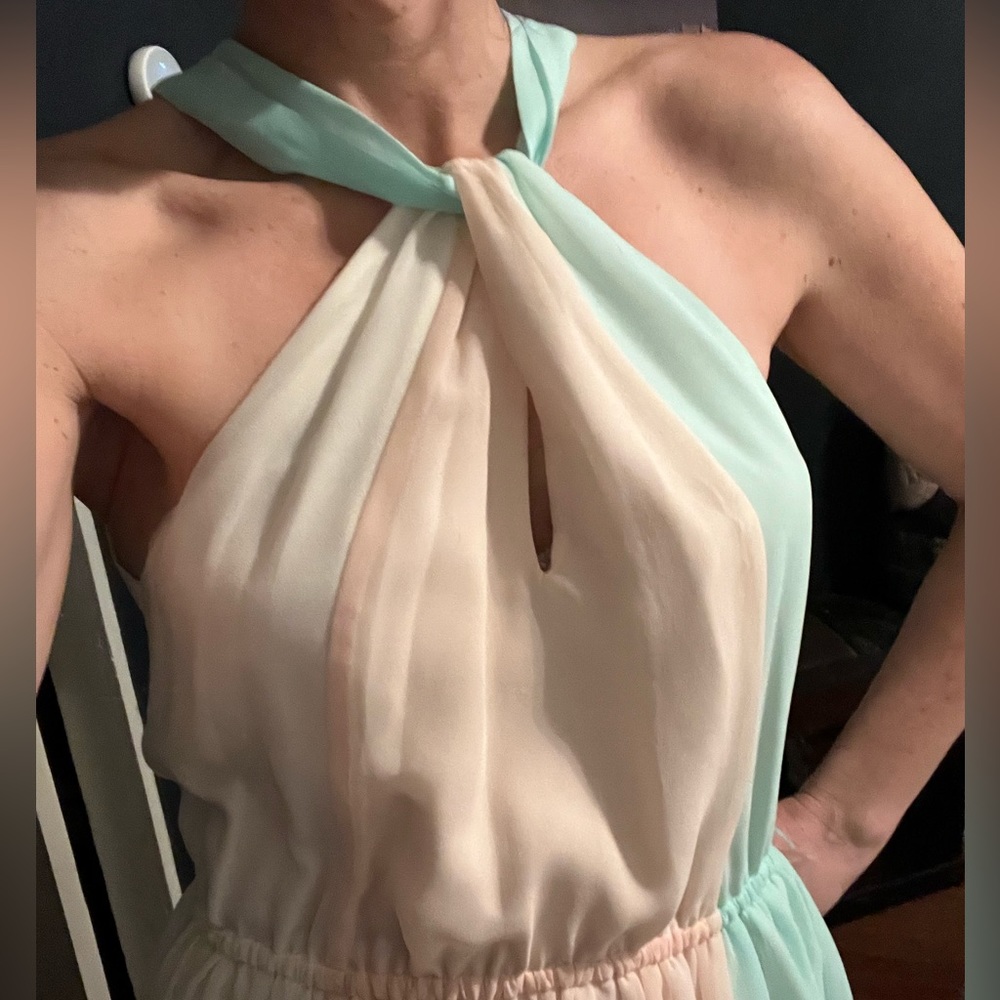 Victoria’s Secret Halter Keyhole Dress in Pastels